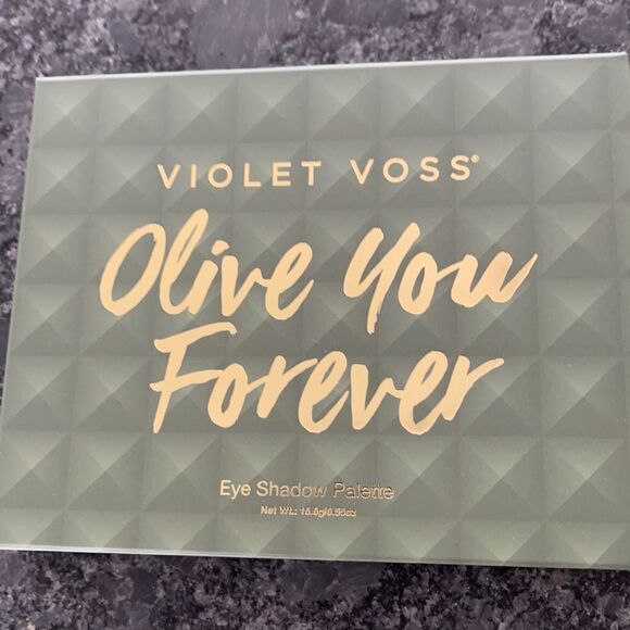 Violet Voss Olive You Forever eye shadow palette 12 shades shimmer+matte - Picture 8 of 8